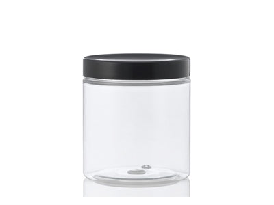 Plastkrukke klar, 250 ml., Urtegaarden