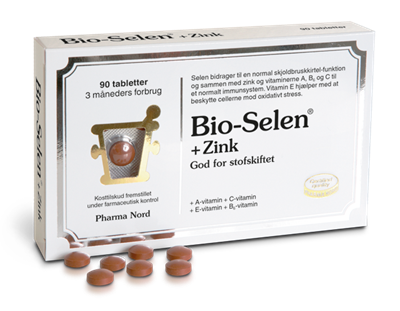 Bio-selen + zink, 90 tab., Pharma Nord
