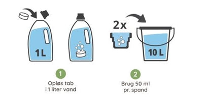 Gulvvask, 3-Pack, BioBaula