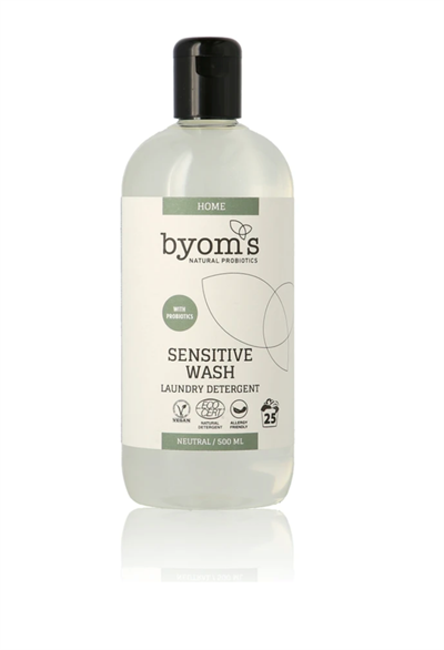 Probiotisk vaskemiddel, Neutral, Sensitive Wash, Byoms