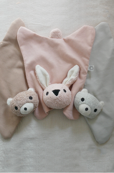 Anika nusseklud, Brun teddy, Øko bomuld, Franck & Fischer