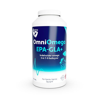 EPA-GLA+ omega 3-6-7-9, 220 kap., Biosym