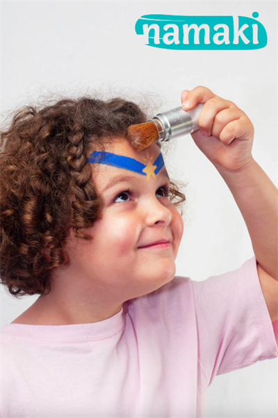 Glimmer med børste, Sølv, Namaki