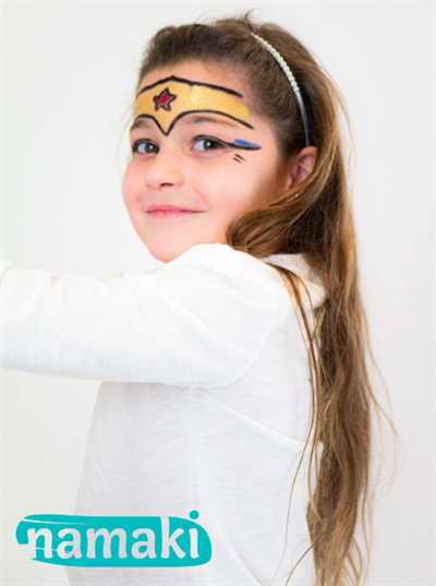 Ansigtsfarve, Blyant i sort, Namaki