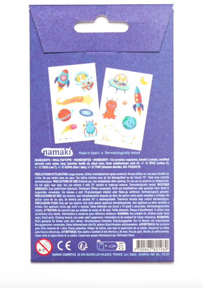 Tattoos, Galaktiske verdener, Namaki