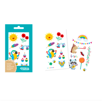 Tattoos, Regnbue, Namaki