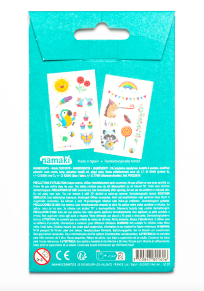 Tattoos, Regnbue, Namaki