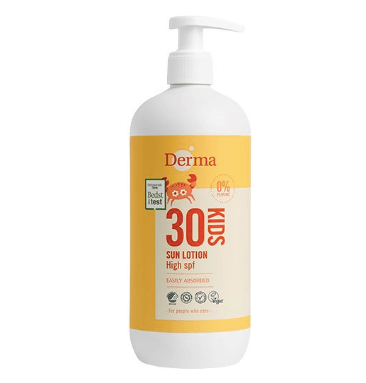 Kids Sun Lotion SPF 30, Solcreme, Derma
