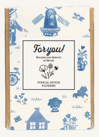 Blomsterfrø, Mini gaveboks, For you, Blossombs