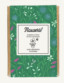 Blomsterfrø, Mini gaveboks, Flowers, Blossombs