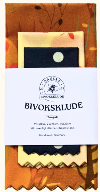 Rønne, 3-pak, Danske bivoksklude