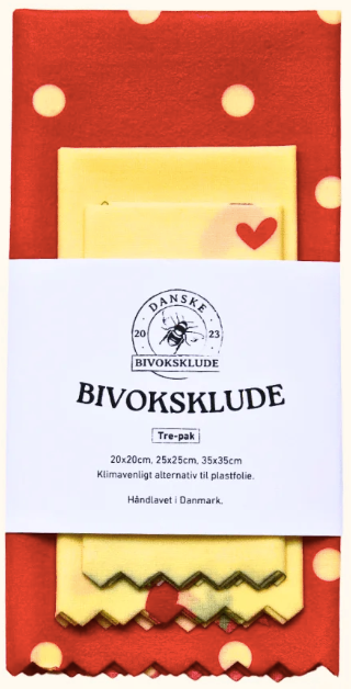 Gudhjem, 3-pak, Danske bivoksklude