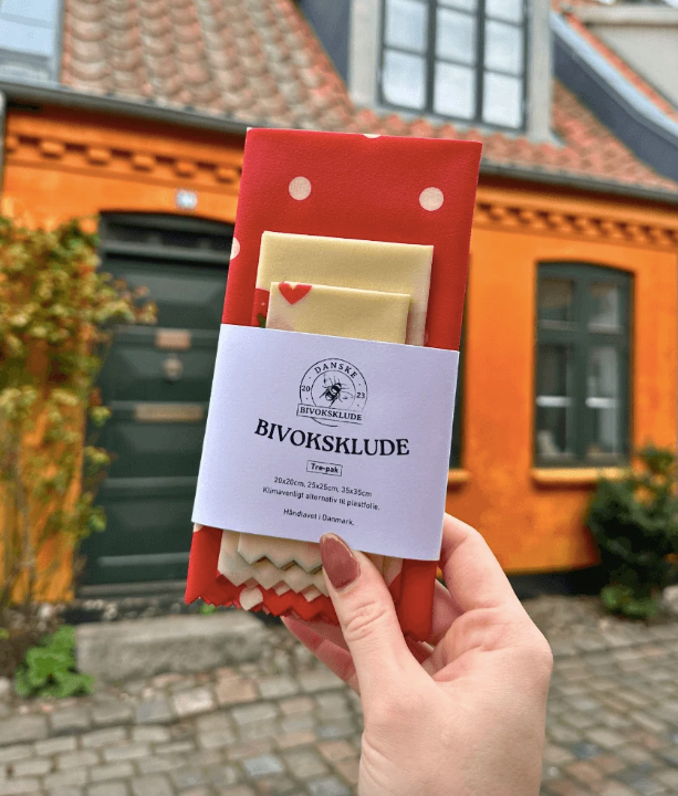 Gudhjem, 3-pak, Danske bivoksklude