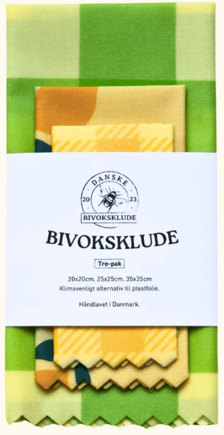 Nexø, 3-pak, Danske bivoksklude