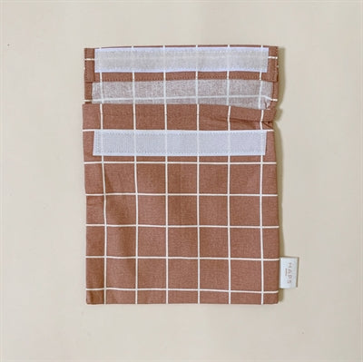 Sandwichbag, Warm Terracotta Check, HAPS Nordic