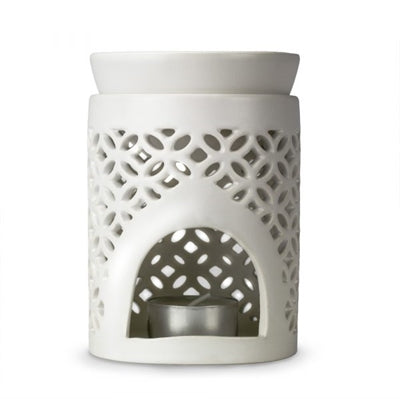 Duftlampe, hvid
