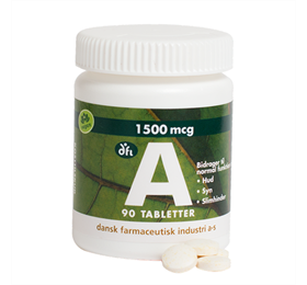 A-vitamin 1500 mcg, 5000 ie, 90 tab., DFI