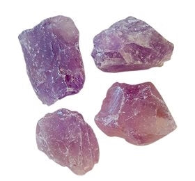 Ametyst krystal, rå i pose