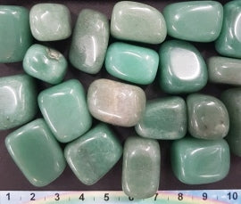 Aventurin grøn, Sten