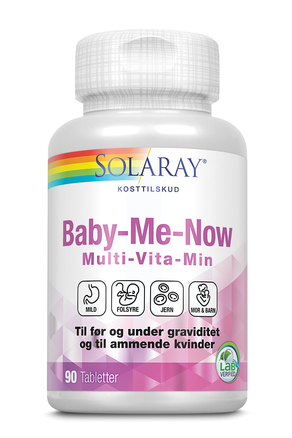 Baby-Me-Now Multi-Vita-Min, 90 tab., Solaray