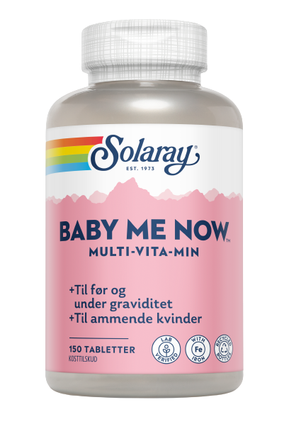 Baby-Me-Now Multi-Vita-Min, 150 tab., Solaray