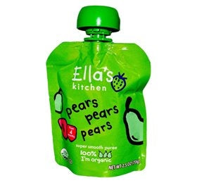 Babysmoothie, pære, 4 mdr.