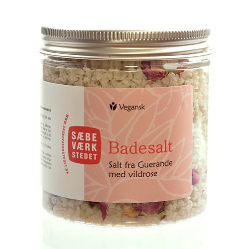 Badesalt m/vildrose, Sæbeværkstedet