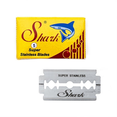 Barberblade, dobbeltsidet, Shark, Isangs