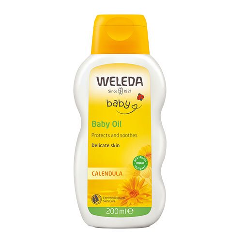 Calendula Baby Oil, Mor og barn, Weleda