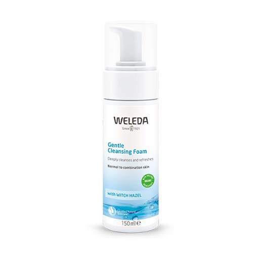 Gentle Cleansing Foam, Rensemousse, Weleda