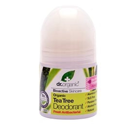 Deodorant m/tea tree, Dr. Organic