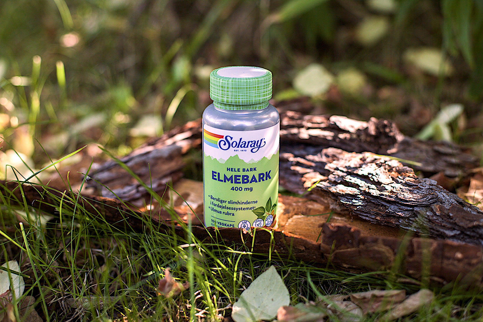 Elmebark 400 mg, 100 kap., Solaray