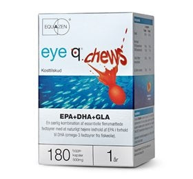 Eye Q chews tyggekap. m/jordbærsmag, EyeQ