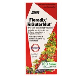 Floradix Kräuterblut, Urte-jern mikstur Salus