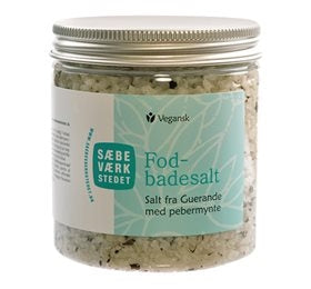 Fodbadesalt m/pebermynte, Sæbeværkstedet