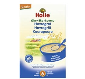 Havregrød til baby, Holle