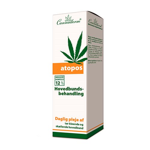 Atopos hovedbundsbehandling, 100 ml, Cannaderm
