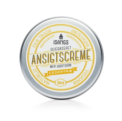 Ansigtscreme m/Havtorn & Cedertræ, ISANGS