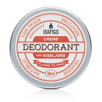 Deodorant Creme med kiseljord & ylang ylang, ISANGS