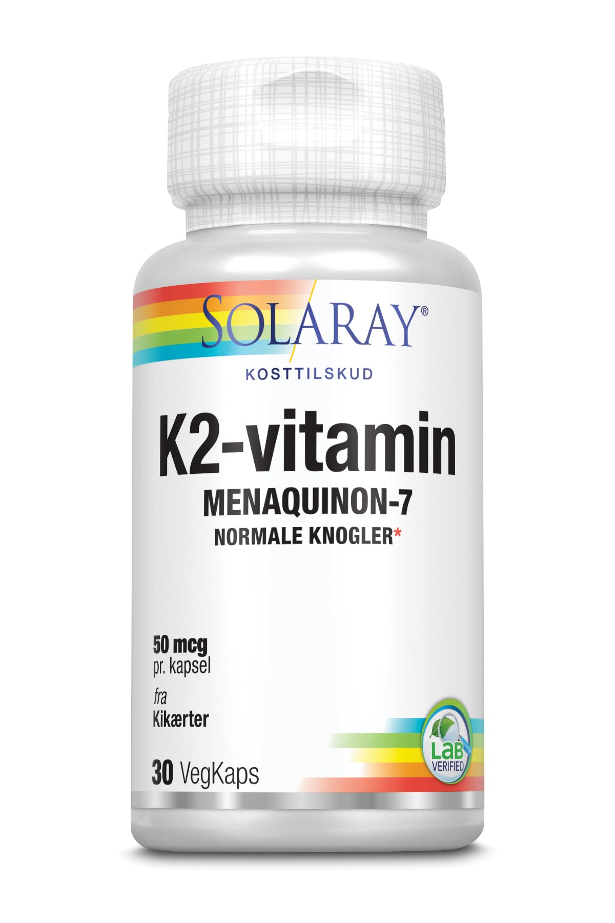 K2-vitamin 50 mcg, 30 kap., Solaray