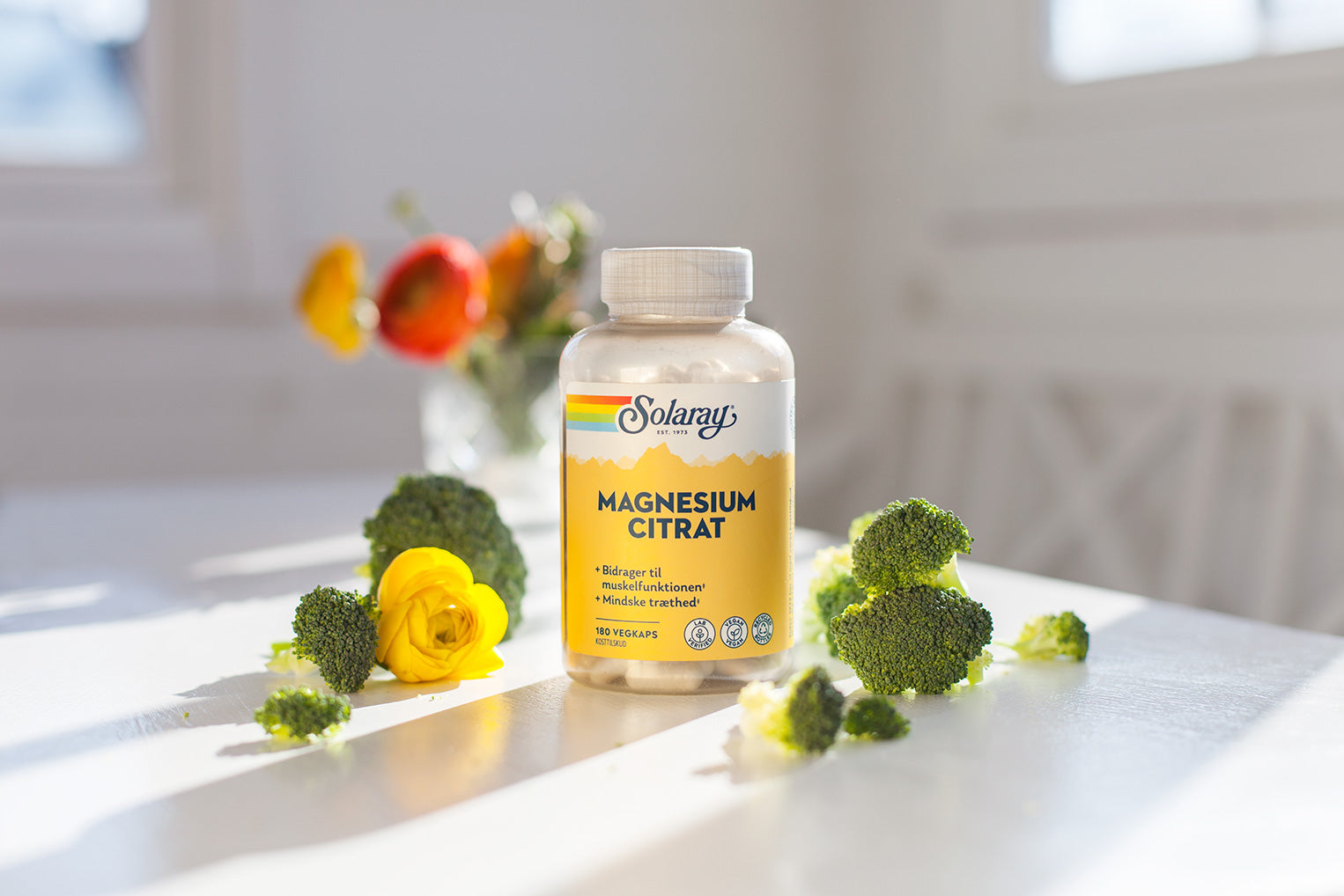 Magnesium Citrat, 90 kap., Solaray