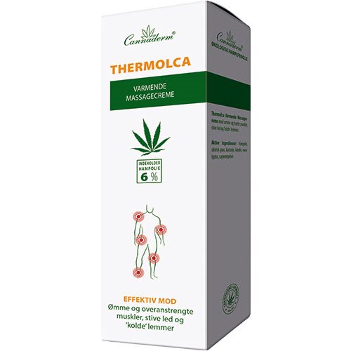 Thermolca, Massagecreme, 250 ml, Cannaderm