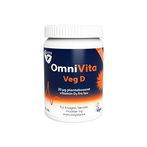OmniVita Veg D, 60 kap., BioSym