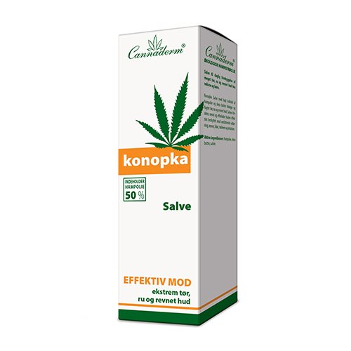 Konopka salve, 75 g, Cannaderm