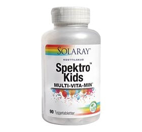 Spektro Kids tyggetablet m/bærsmag (naturlig sødestof)