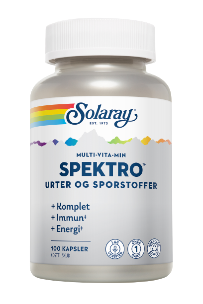 Spektro Multi-Vita-Min, 100 kap., Solaray