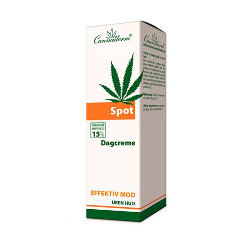 Spot dagcreme, 75 g, Cannaderm