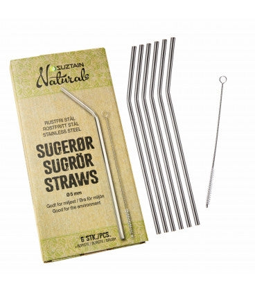 Sugerør, bøjet 5mm, Suztain