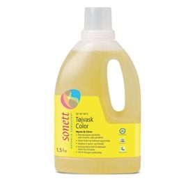 Tøjvask color mynte&citron Sonett