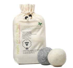 Uld tørrebolde 6-pak, Cocoon